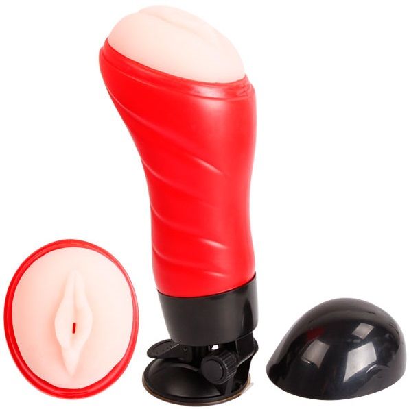 Masturbateur Vagin Crazy Bull avec Ventouse - Delia