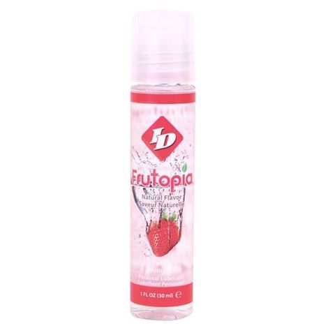 Lubrifiant Comestible ID Frutopia Saveur Fraise 30ml - ID