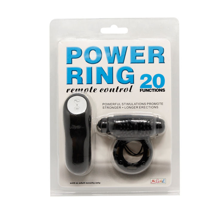 Baile - Anneau Cockring Vibrant avec Télécommande Power Ring