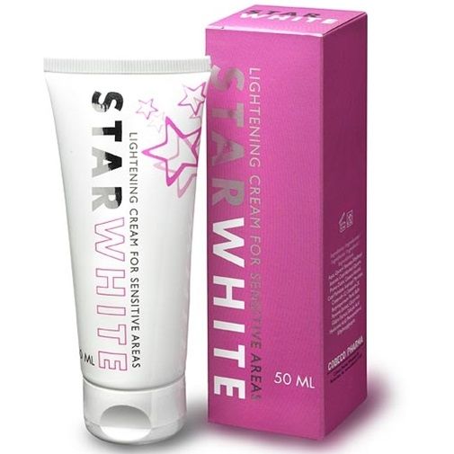 Cobeco Pharma – Crème éclaircissante zones intimes Star White – 50 ml
