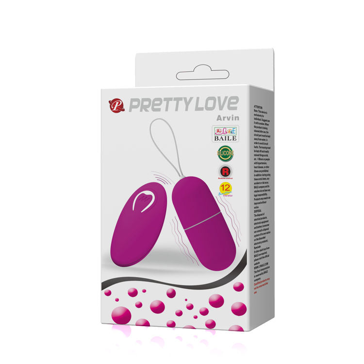 Oeuf Vibrant Mini Oeuf Télécommandé Rose - Pretty Love