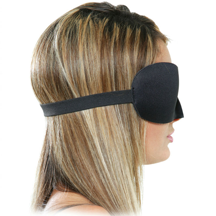 Masque Intégral Bondage Néoprène Noir - Fetish Fantasy