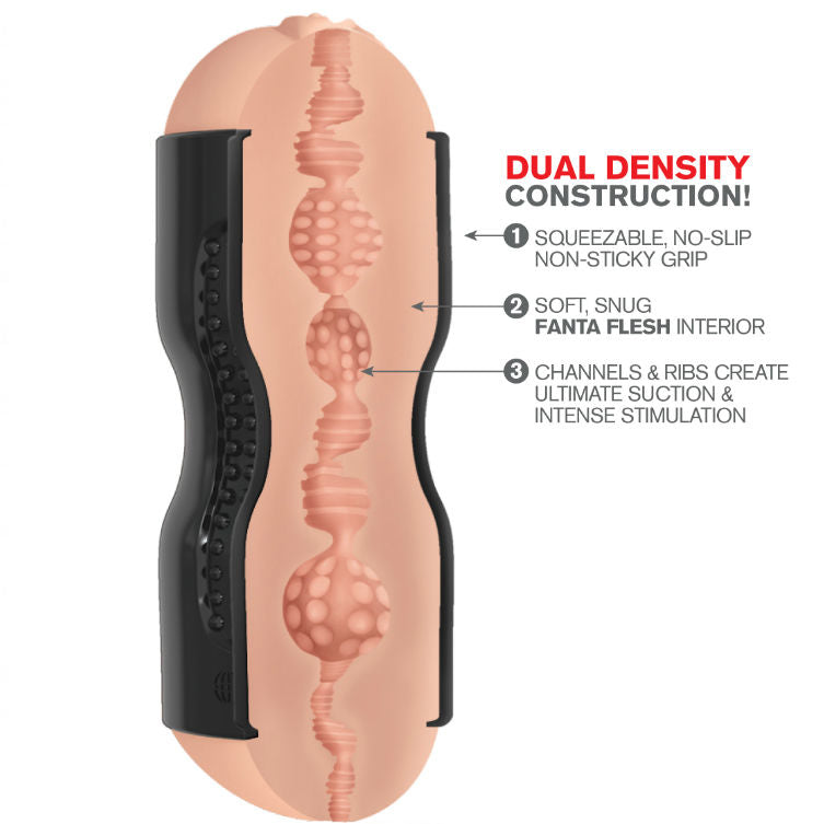 Masturbateur Anal Double Entrée Étroit - Extreme Toyz