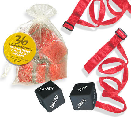 Kit Bondage Bag Organza Ties Rouge - Inedit - INEDIT