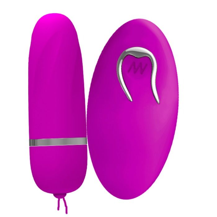 Œuf Vibrant Pretty Love Étanche Silicone Rose - Pretty Love