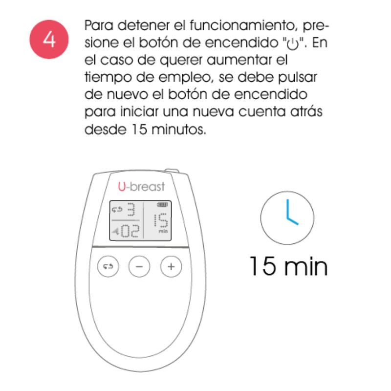 500Cosmetics - Augmentation Mammaire Électrostimulation U-Breast