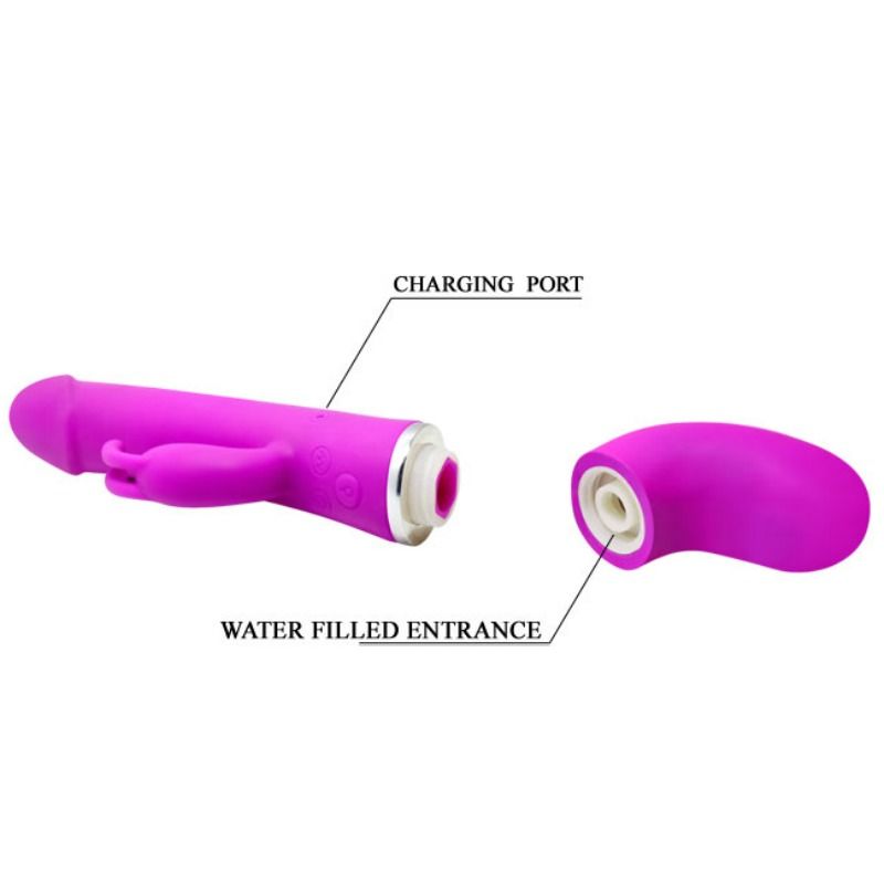 Vibrateur Rabbit Henry avec Fonction Squirt - Pretty Love