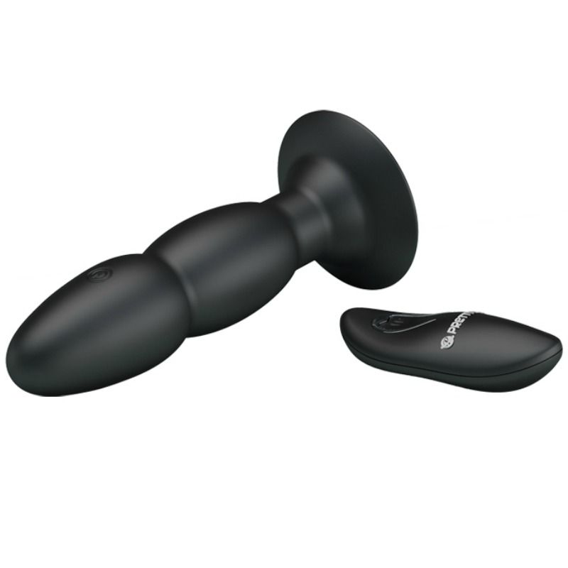 Plug Anal Vibrant Rotatif Pretty Love Noir - Pretty Love