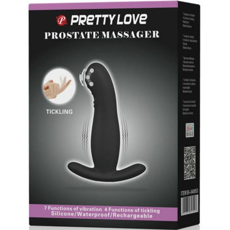 Stimulateur Prostatique Ticking Noir - Pretty Love
