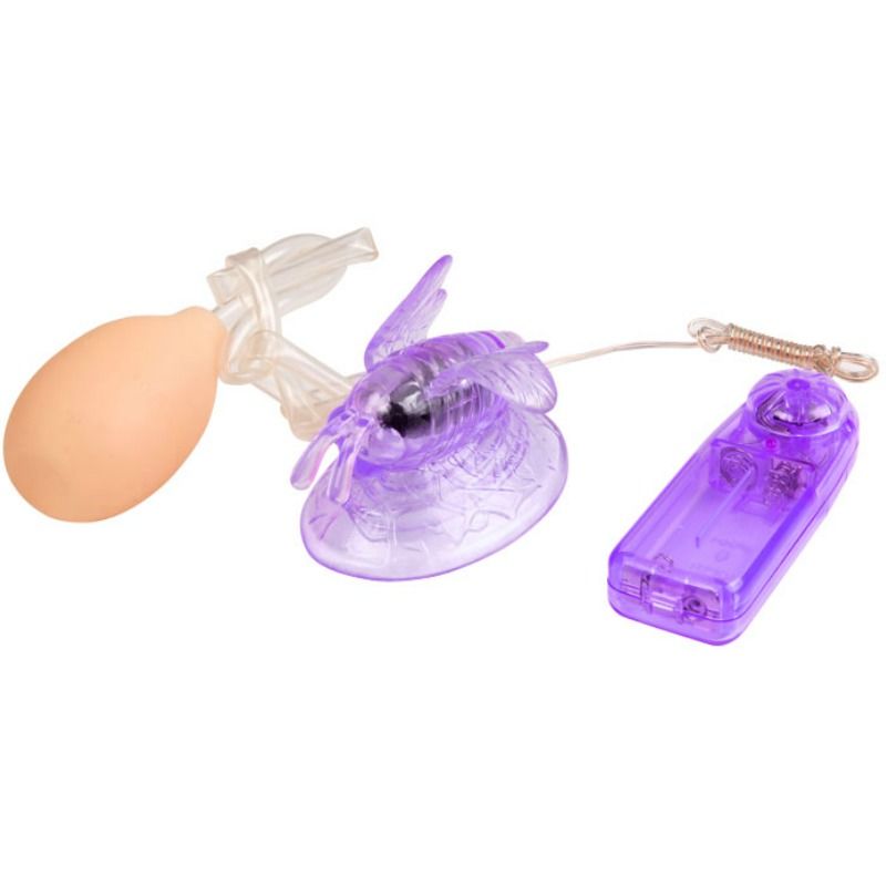 Baile - Stimulation Clitoris Vibrant en Forme de Papillon - Violet