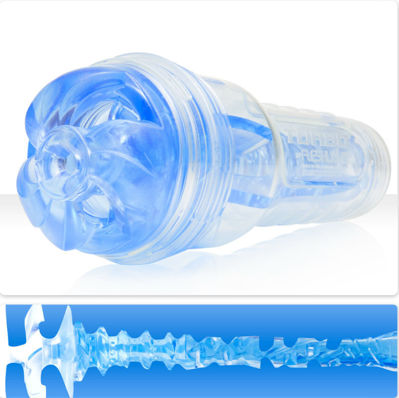 Simulateur de Fellation Bleu Turbo Thrust - Fleshlight