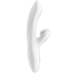 Stimulateur Clitoris & Point G Pro G-Spot Rabbit Blanc - Satisfyer