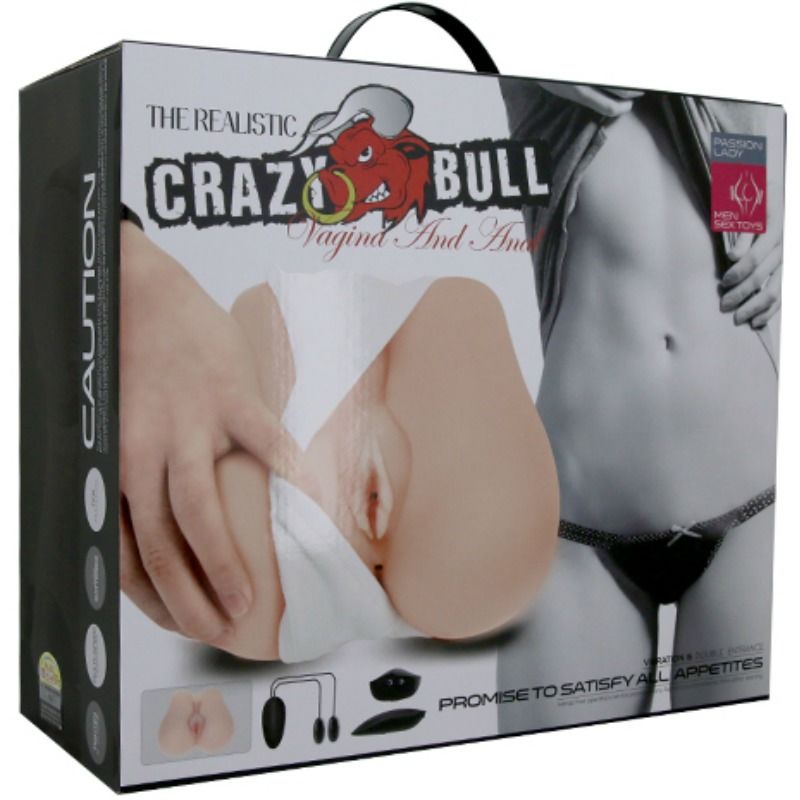 Masturbateur Crazy Bull Vagin et Anus Vibrant 3 - Crazy Bull