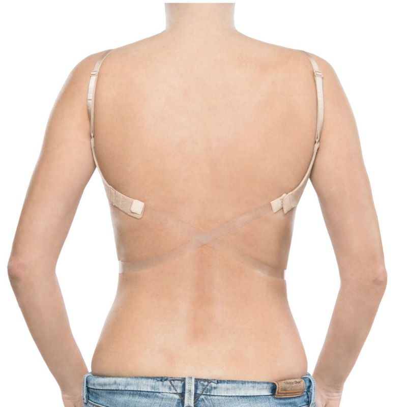 Bretelles Transparentes Dos Nu Ajustables - Bye Bra