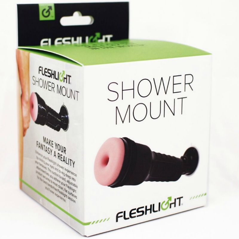 Support Douche pour Masturbateur Shower Mount Noir - Fleshlight