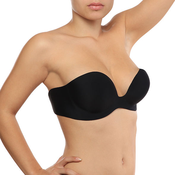 Soutien-Gorge Adhésif Gala Bra Bonnet C Noir - Bye Bra
