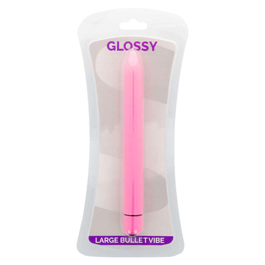 Vibrateur slim Glossy Deep Rose rose profond - Brilliant - GLOSSY