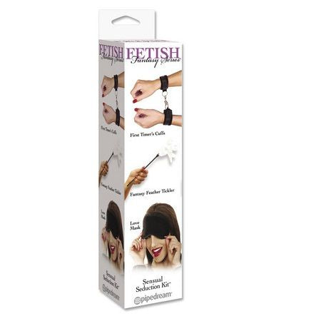 Kit BDSM de Séduction Sensuelle 3 Pièces - Fetish Fantasy