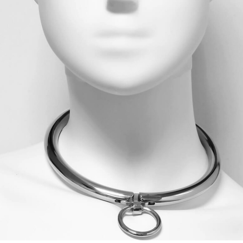 Collier BDSM à combinaison 13,5 cm - Metal Hard - METAL HARD