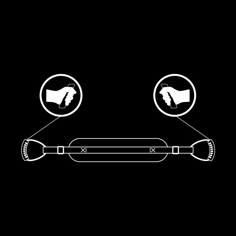 Harnais BDSM Position Chien Néoprène - Fetish Submissive - FETISH SUBMISSIVE BONDAGE