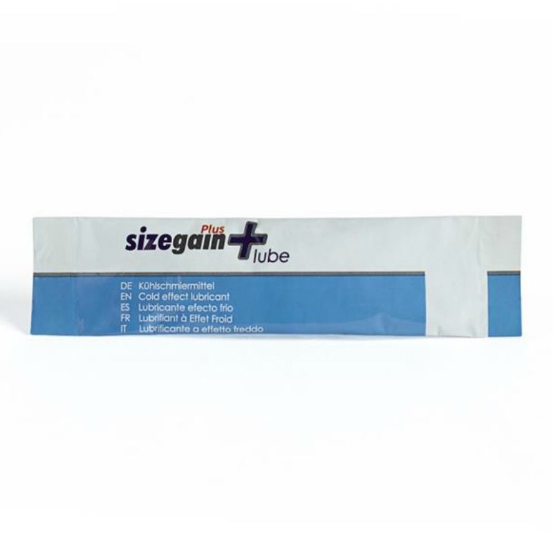 500Cosmetics - 10 Monodoses de Lubrifiant Eau Effet Froid Sizegain