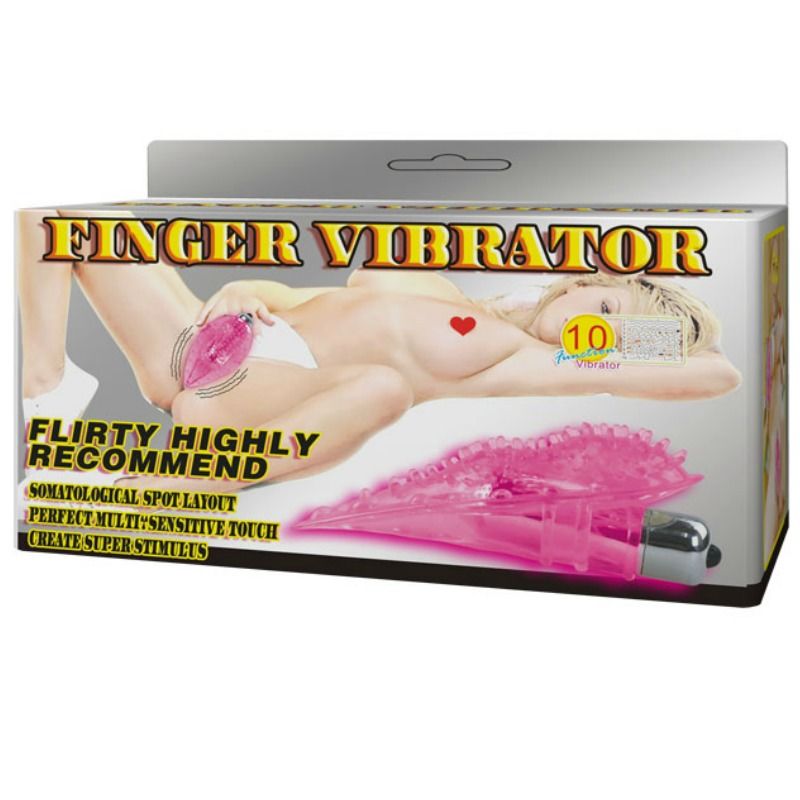 Baile – Doigt Vibrant pour Massage Stimulant - Rose
