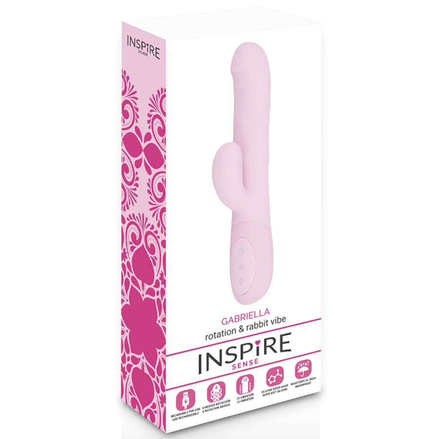 Vibromasseur Rabbit Gabriella Rose - Inspire Sense - INSPIRE