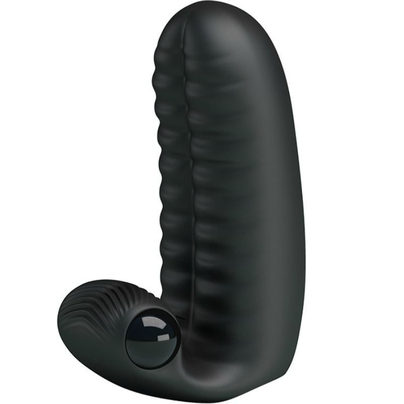 Stimulateur Vibrant 2 Doigts Pretty Love Noir