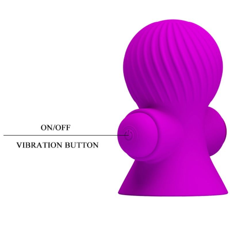 Stimulateurs Tétons Pretty Love 12 Modes Lilas - Pretty Love