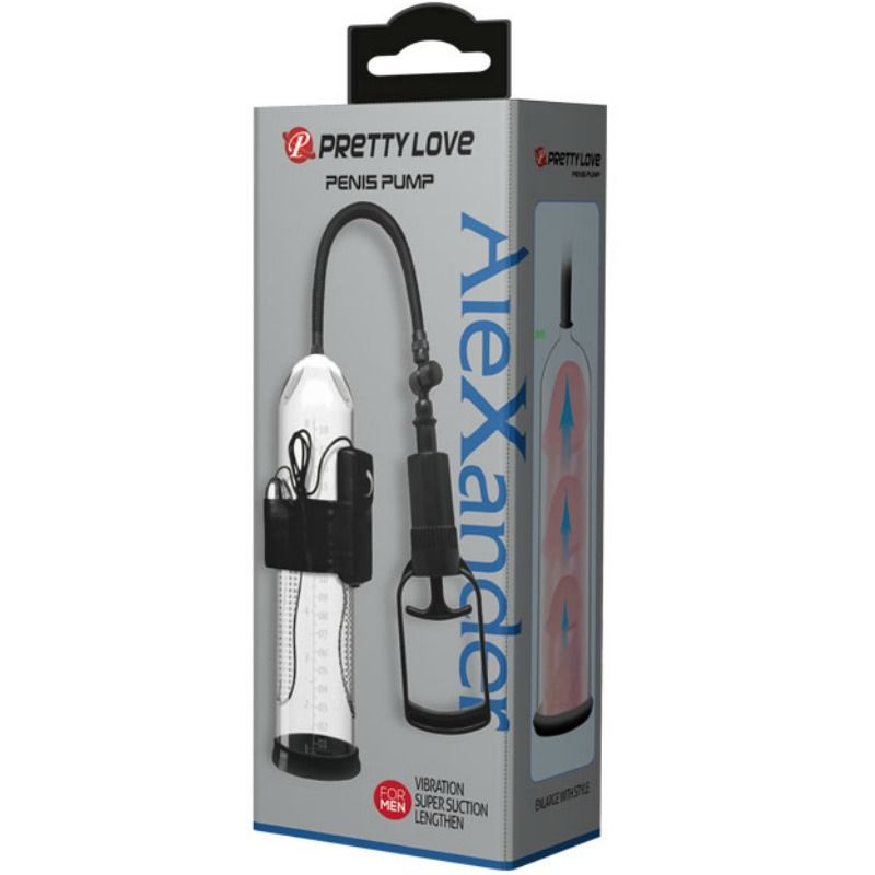 Pompe Érection Alexander avec Vibration - Pretty Love
