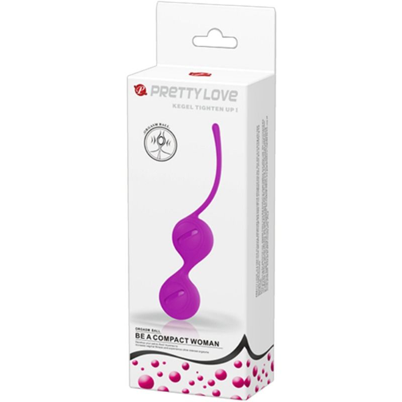Boules de Geisha Kegel Renforcement Pelvien Lilas - Pretty Love