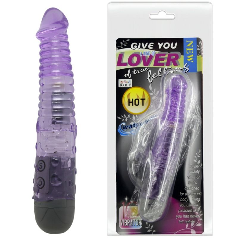 Baile - Vibromasseur Ondulé Lover’s - Violet