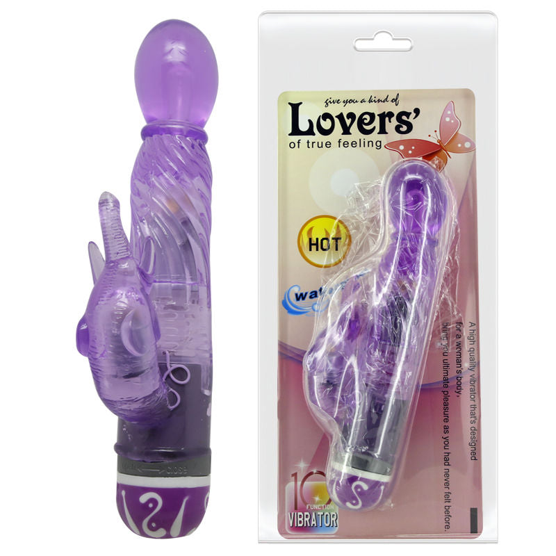 Baile - Vibromasseur avec Stimulateur de Clitoris Lover’s - Violet