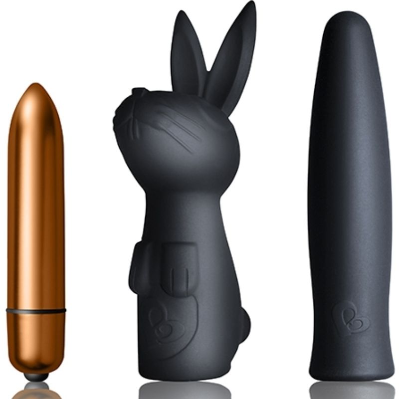 Kit vibrant Dark Désir Silhouette lapin - Rocks-Off - ROCKS-OFF
