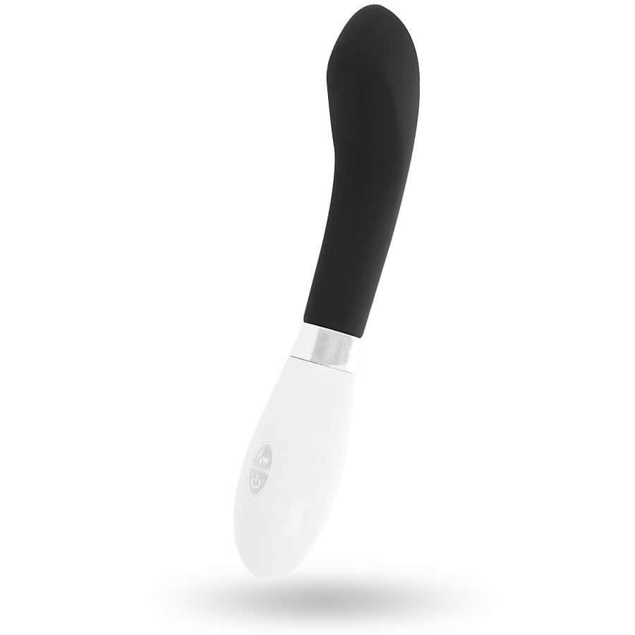 Vibrateur Courbe John Noir - Glossy - GLOSSY