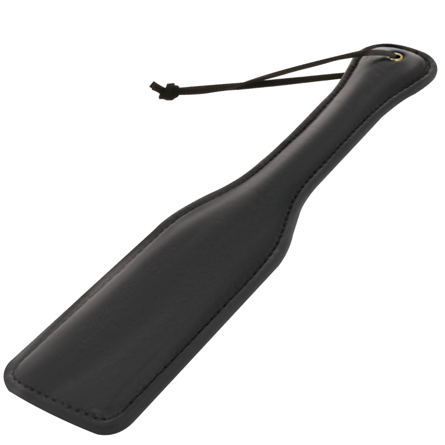 Darkness - Paddle BDSM en Simili-Cuir Noir
