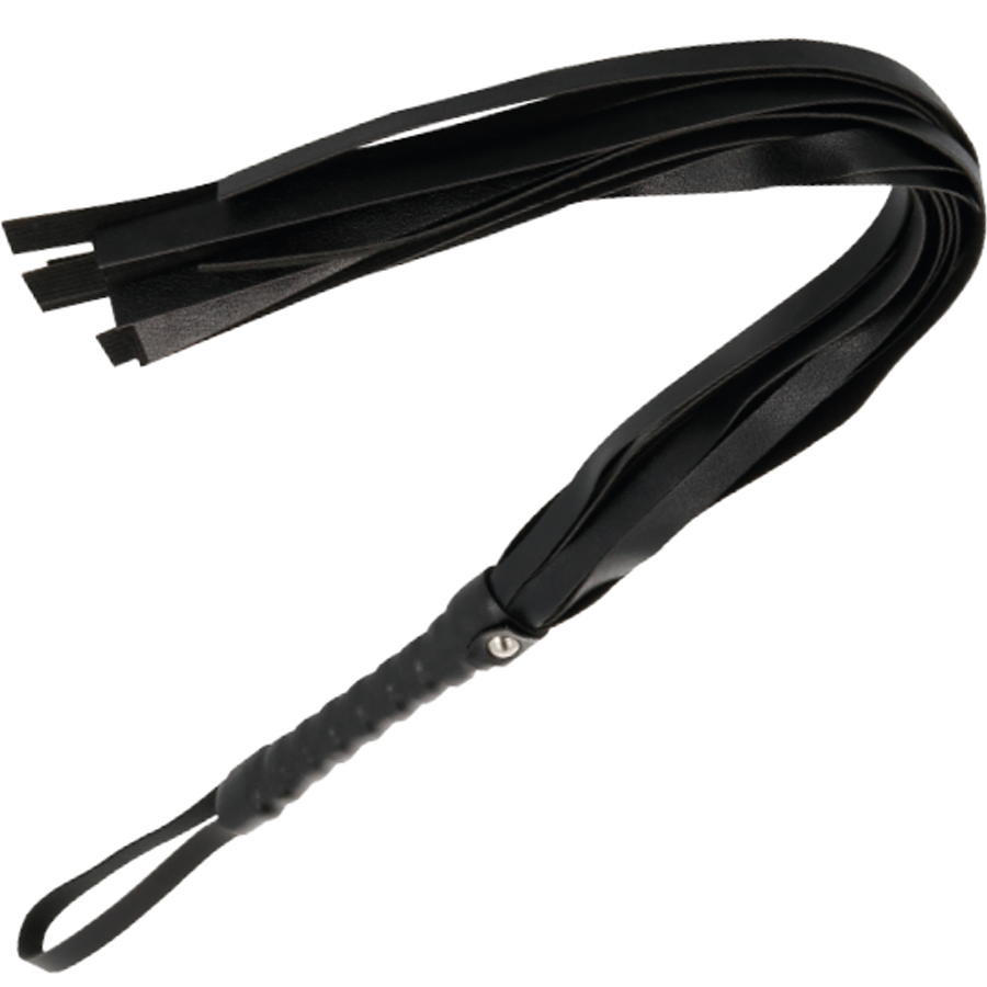 Darkness - Fouet de bondage Débutant Noir - 45 cm