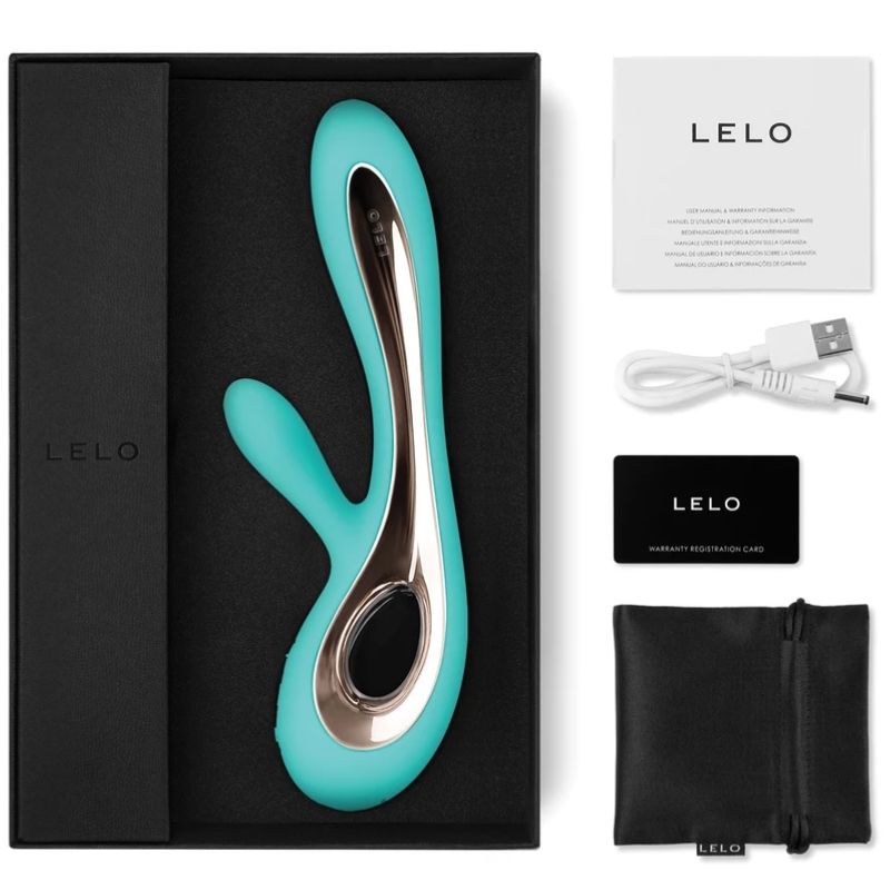 LELO – Vibromasseur Rabbit Soraya 2 – Turquoise