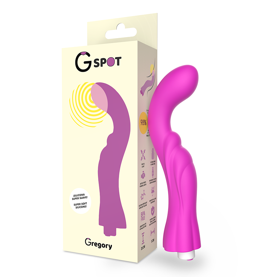 Vibromasseur point G Gregory violet - G-spot - G-SPOT