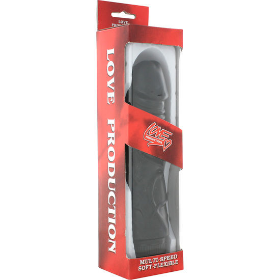 Vibromasseur réaliste Perfect Pleasures 22 cm noir - Seven Creations - SEVEN CREATIONS