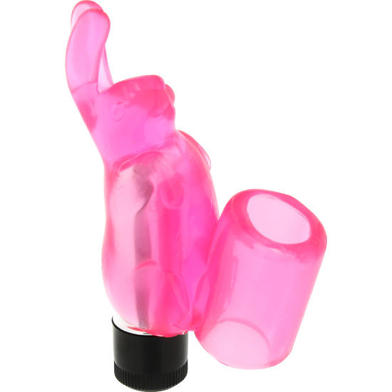 Stimulateur doigt lapin en silicone vibrant - Seven Creations - SEVEN CREATIONS