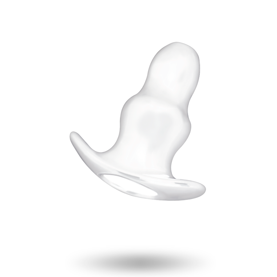 Plug Anal Tunnel Transparent 7cm - Addicted Toys