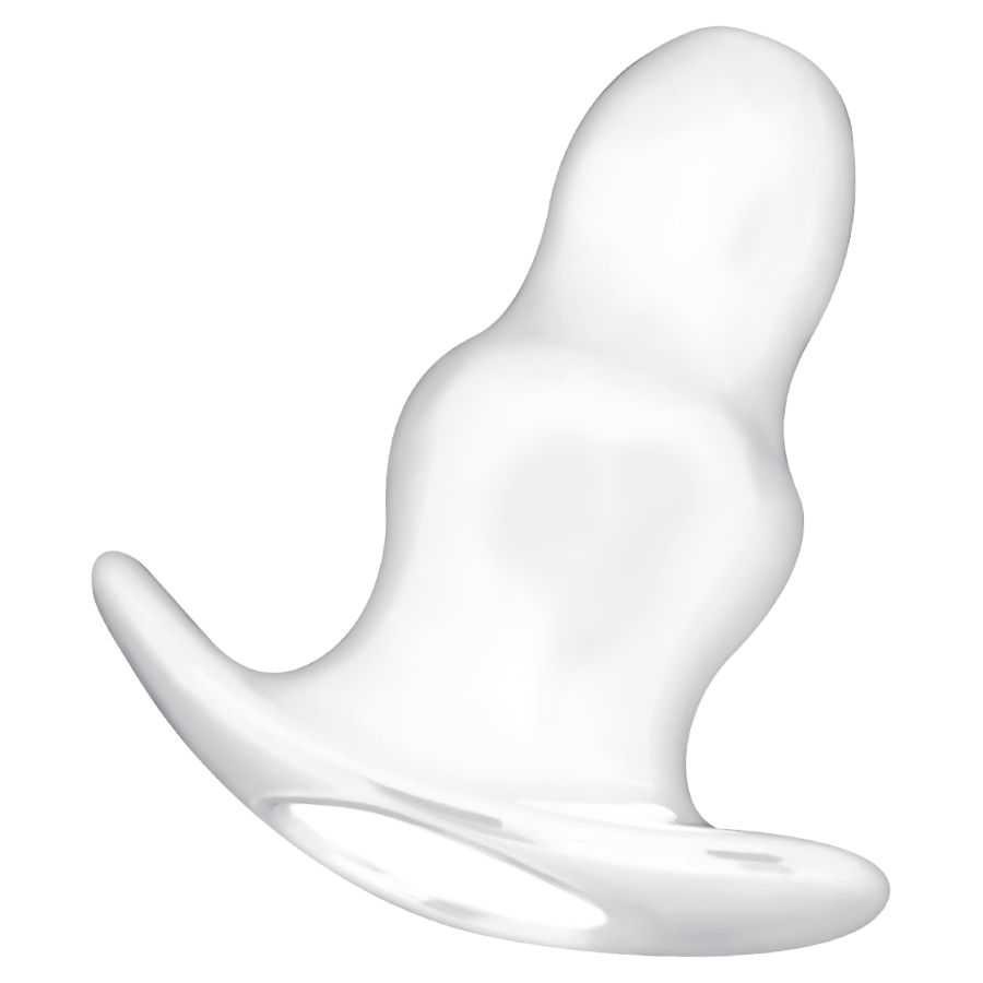 Plug Anal Tunnel Transparent 7cm - Addicted Toys