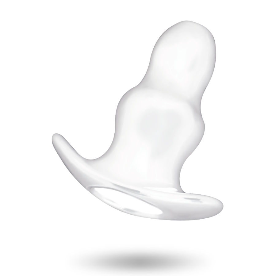 Plug Anal Tunnel Dilatateur 11 cm Transparent - Addicted Toys
