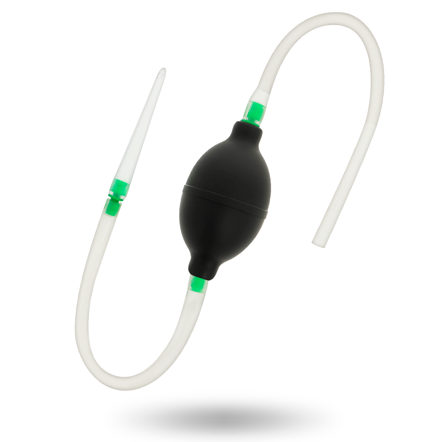 Poire de Lavement Hygiénique Noire - Addicted Toys