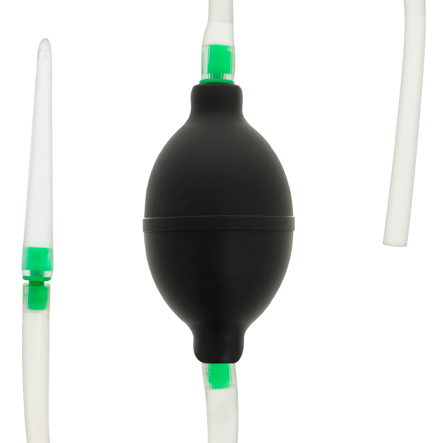 Poire de Lavement Hygiénique Noire - Addicted Toys