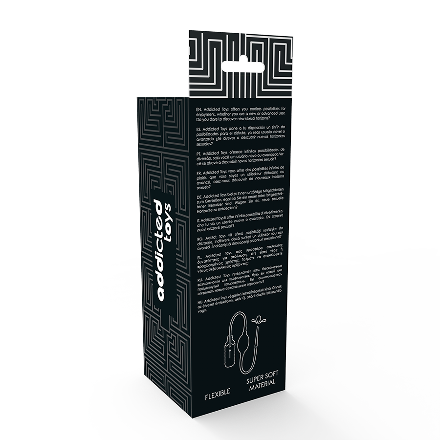 Poire de Lavement Hygiénique Noire - Addicted Toys