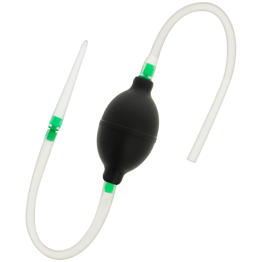 Poire de Lavement Hygiénique Noire - Addicted Toys