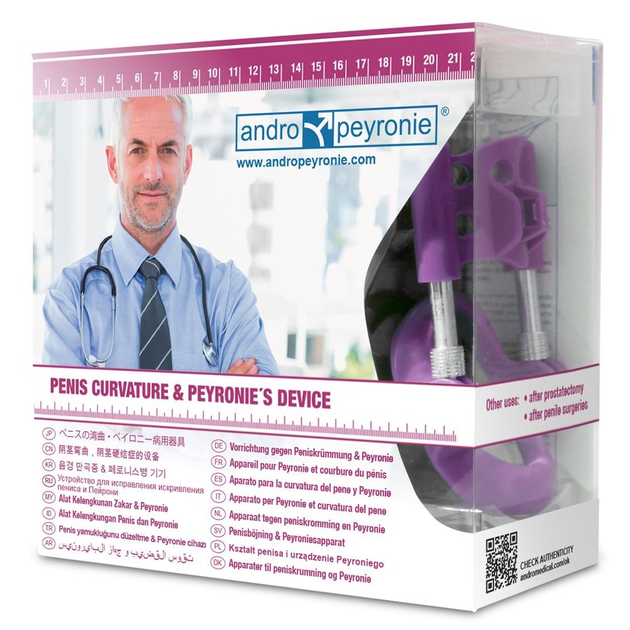 Andropeyronie - Appareil pour Peyronie et Courbure du pénis