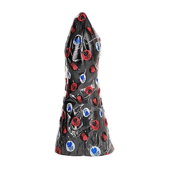 All Black - Gode Fisting en forme de main - 39 cm